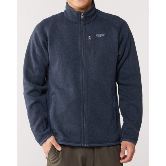 Patagonia Better Sweater New Navy Blue Fleece Full Zip Jacket - Picture 4 of 14